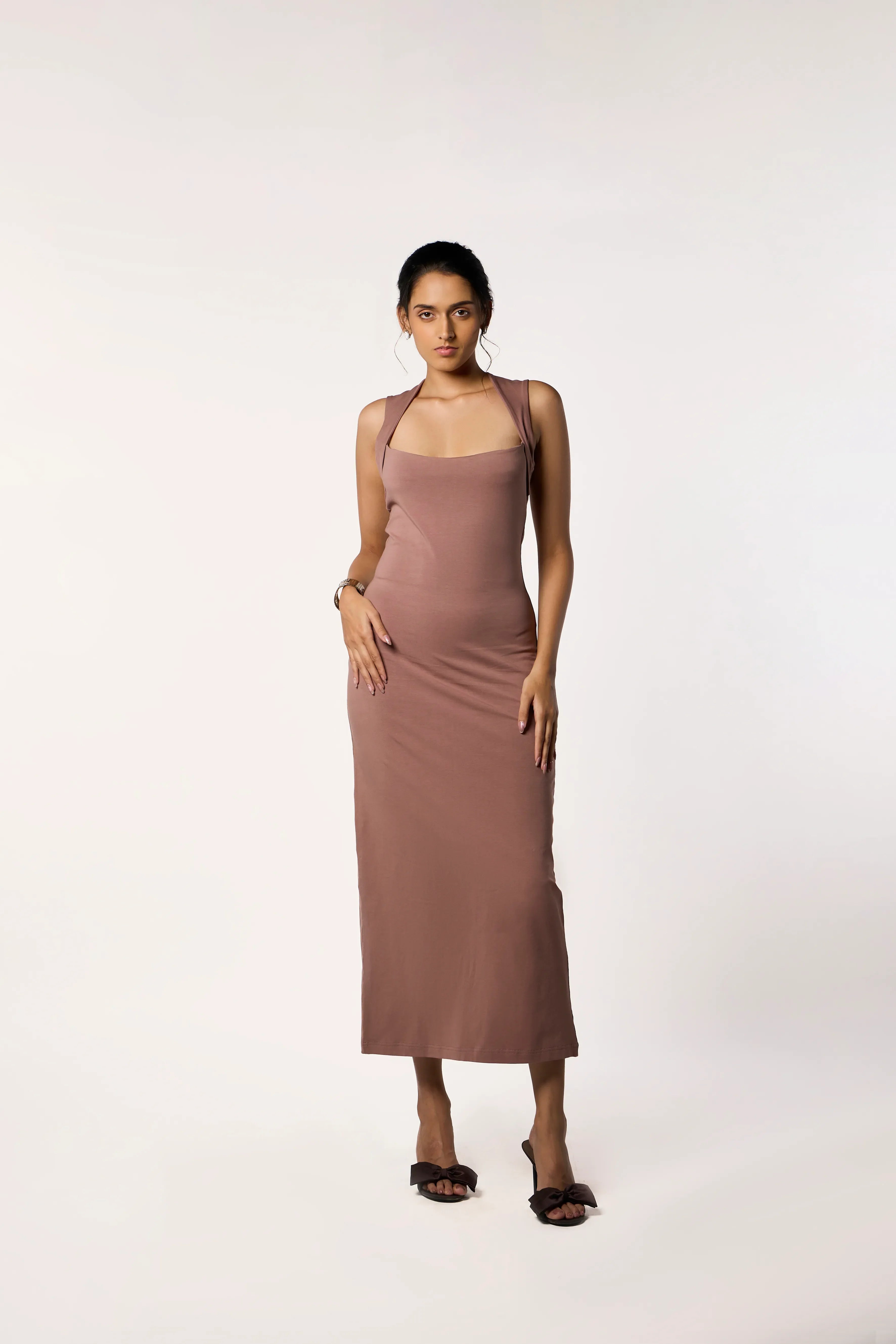 Mauve Bodycon Dress