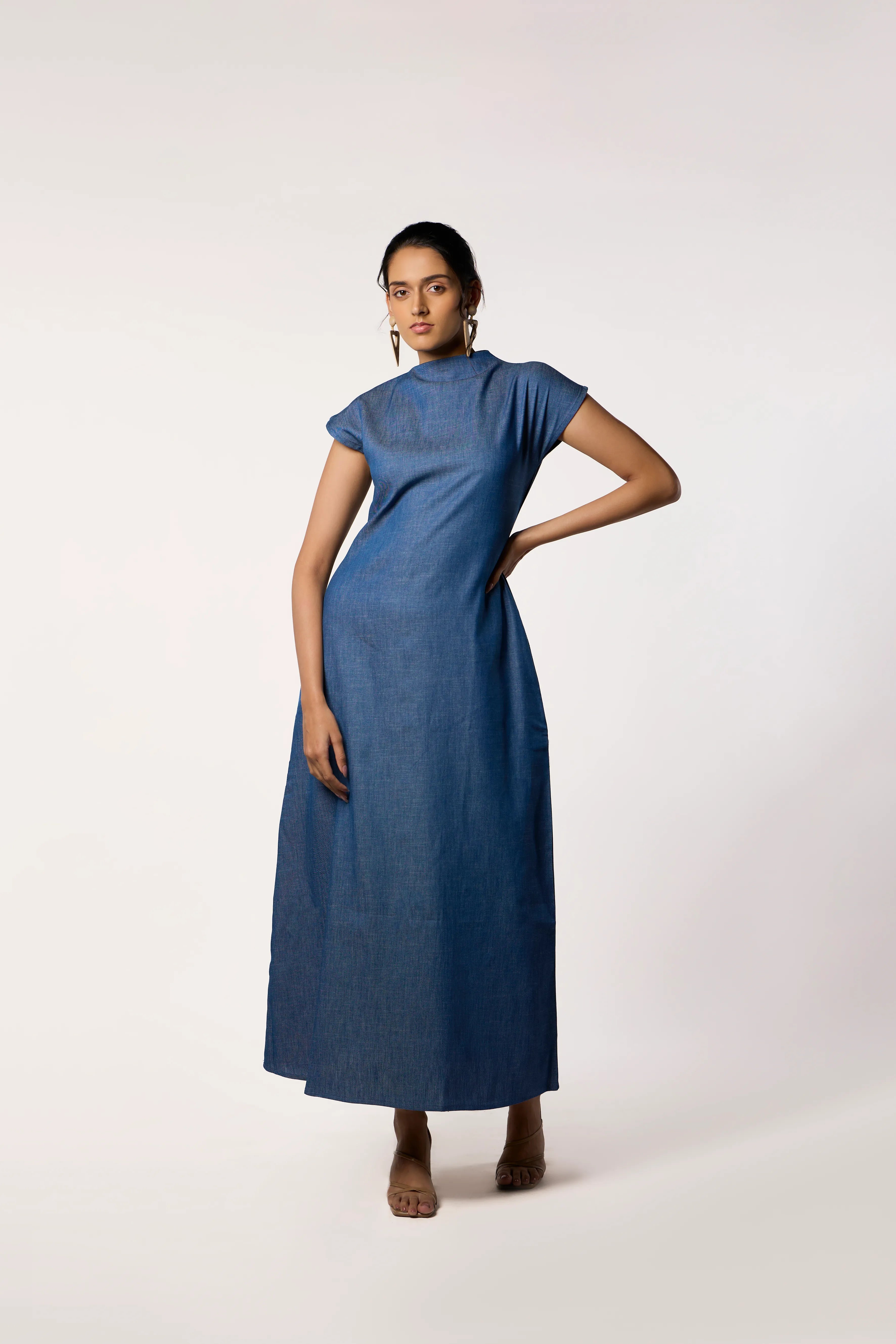 Stormy Denim Dress