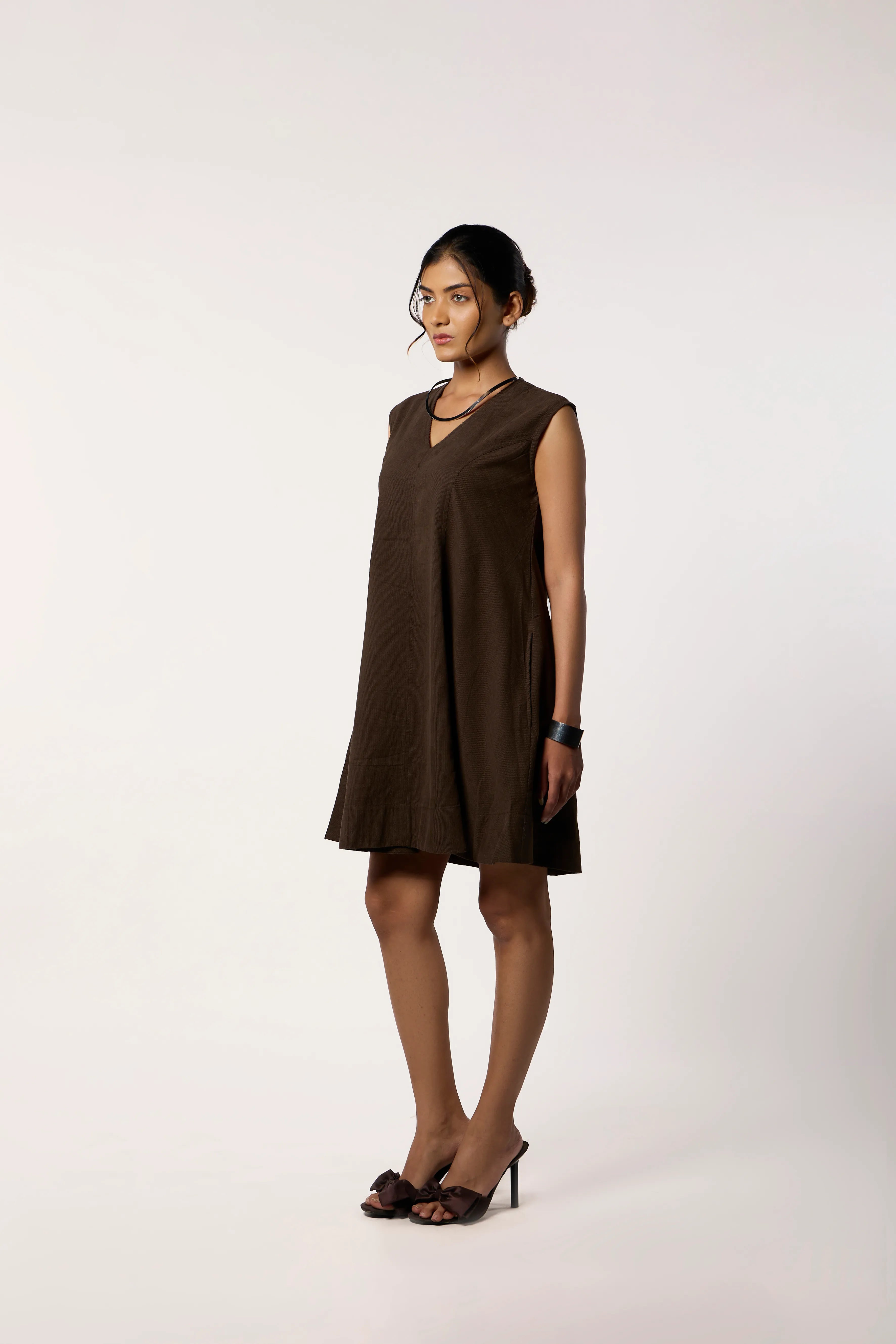 Corded Army Dress