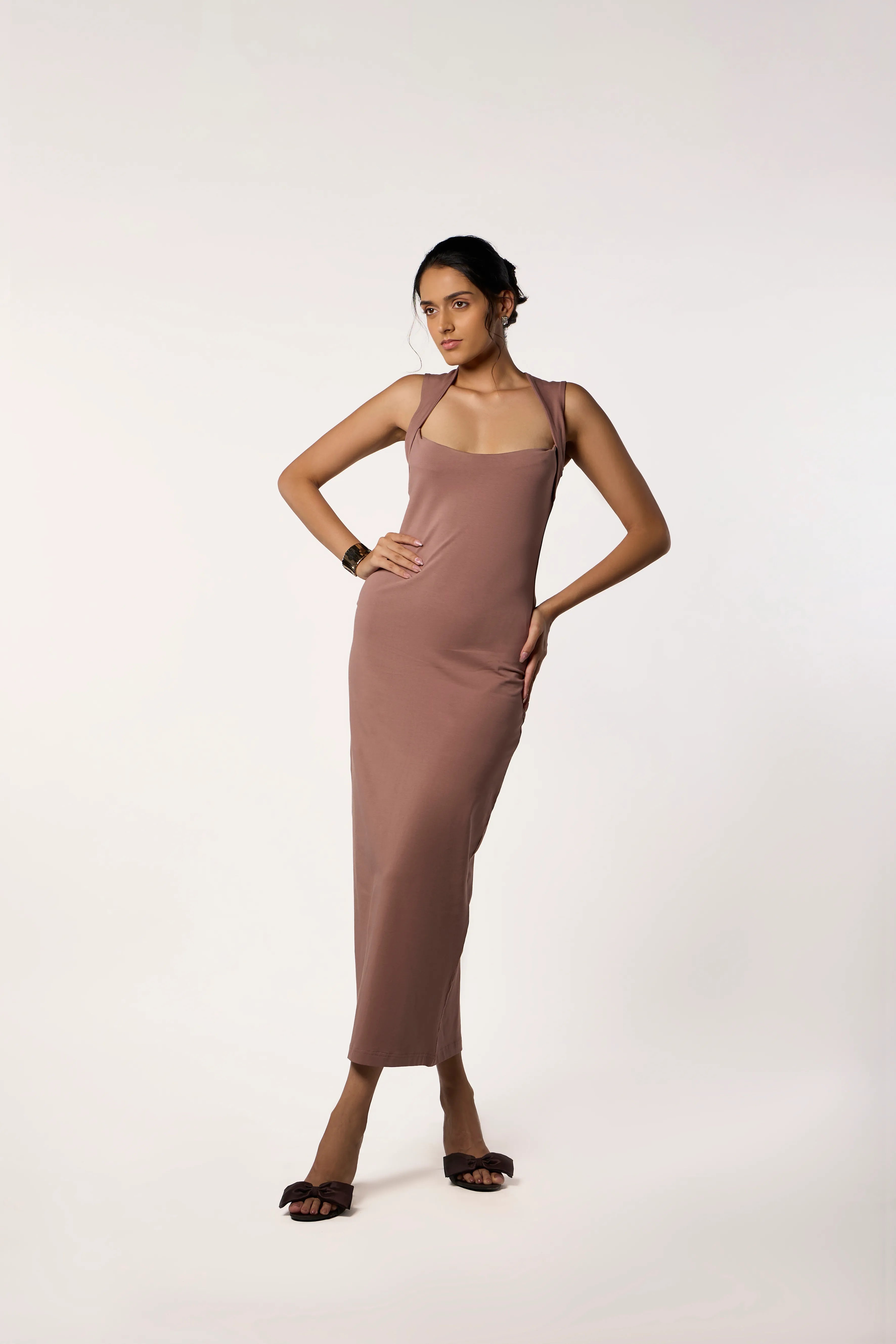 Mauve Bodycon Dress