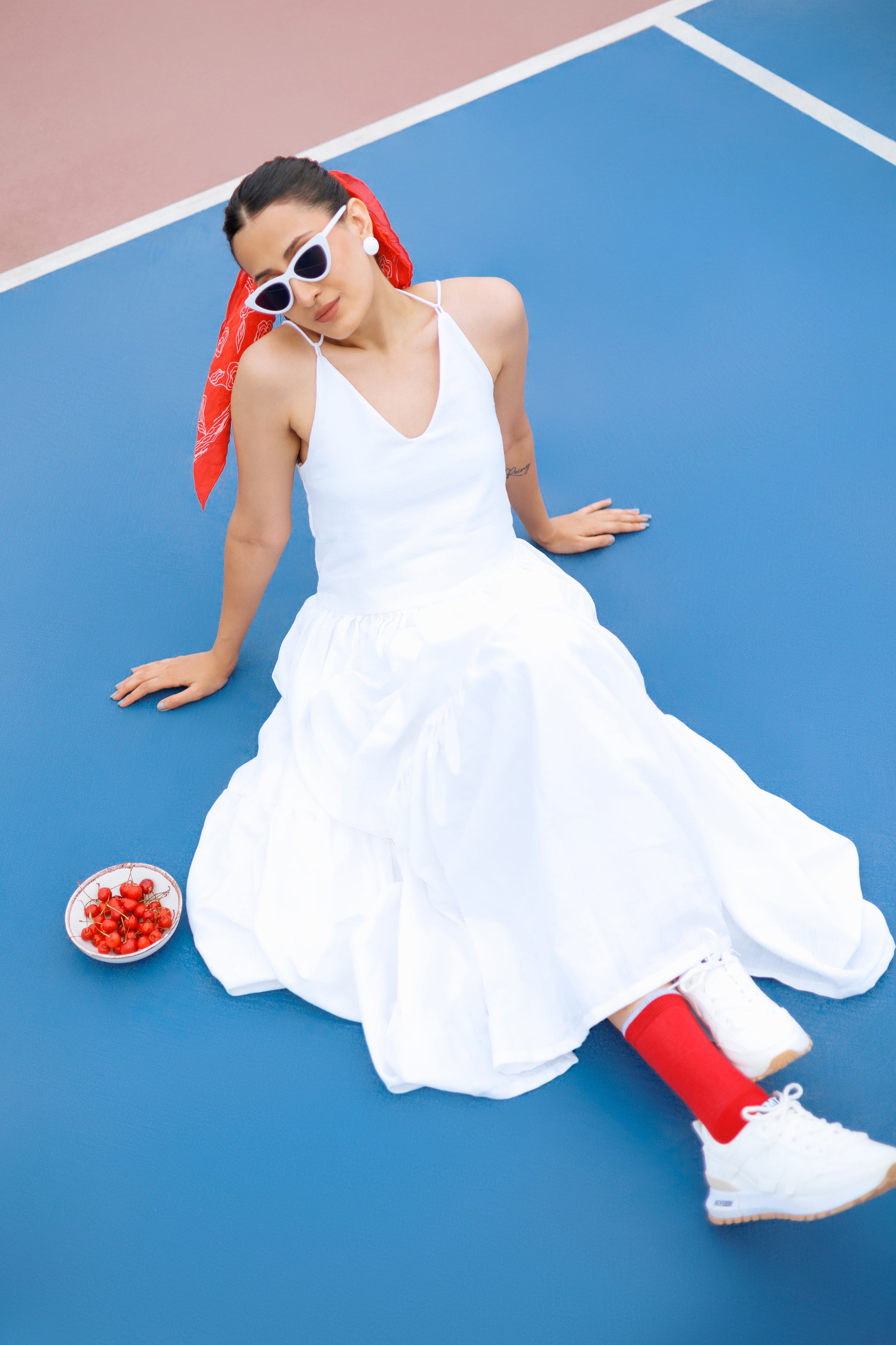 Snow White Maxi Dress