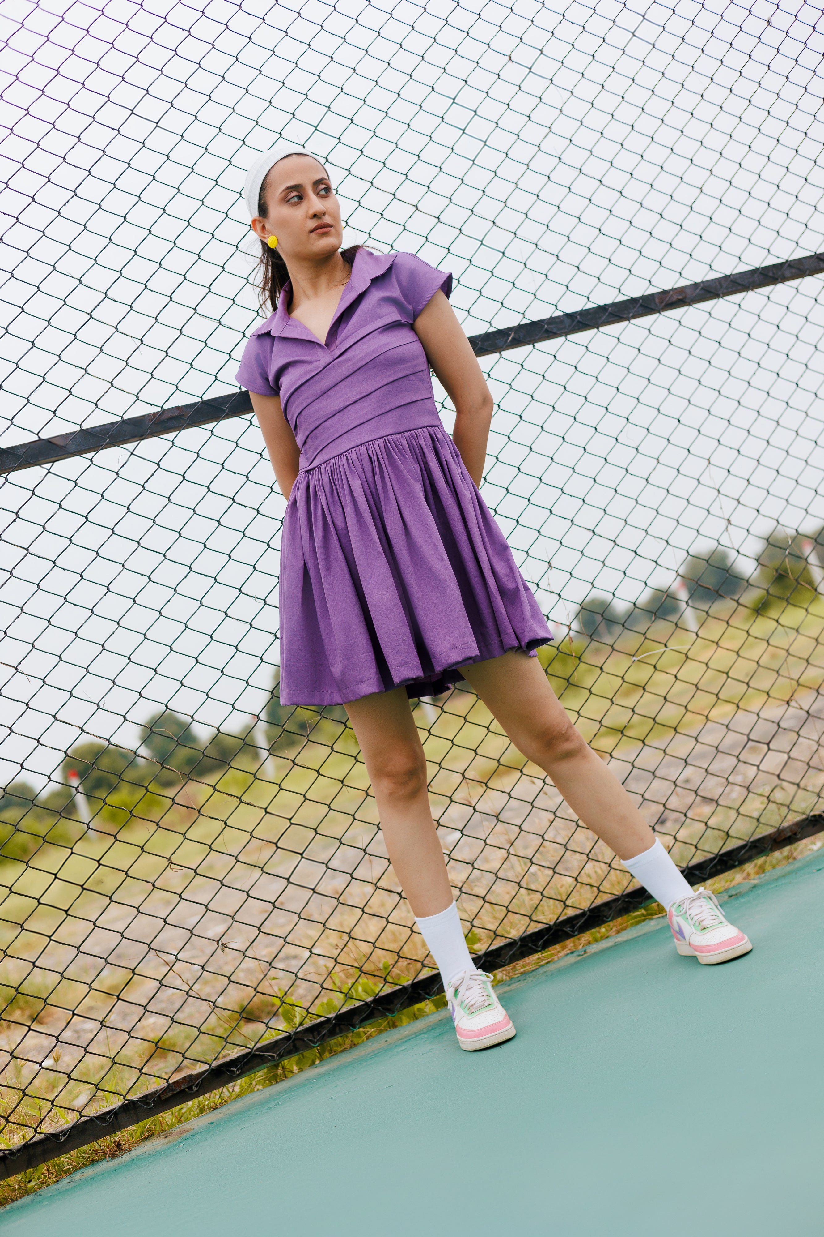 Orchid Mini Dress