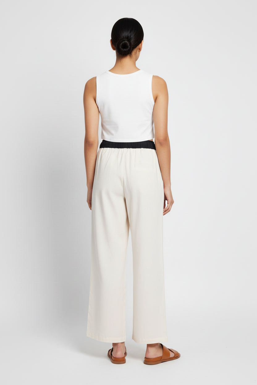B/W Cotton Pants