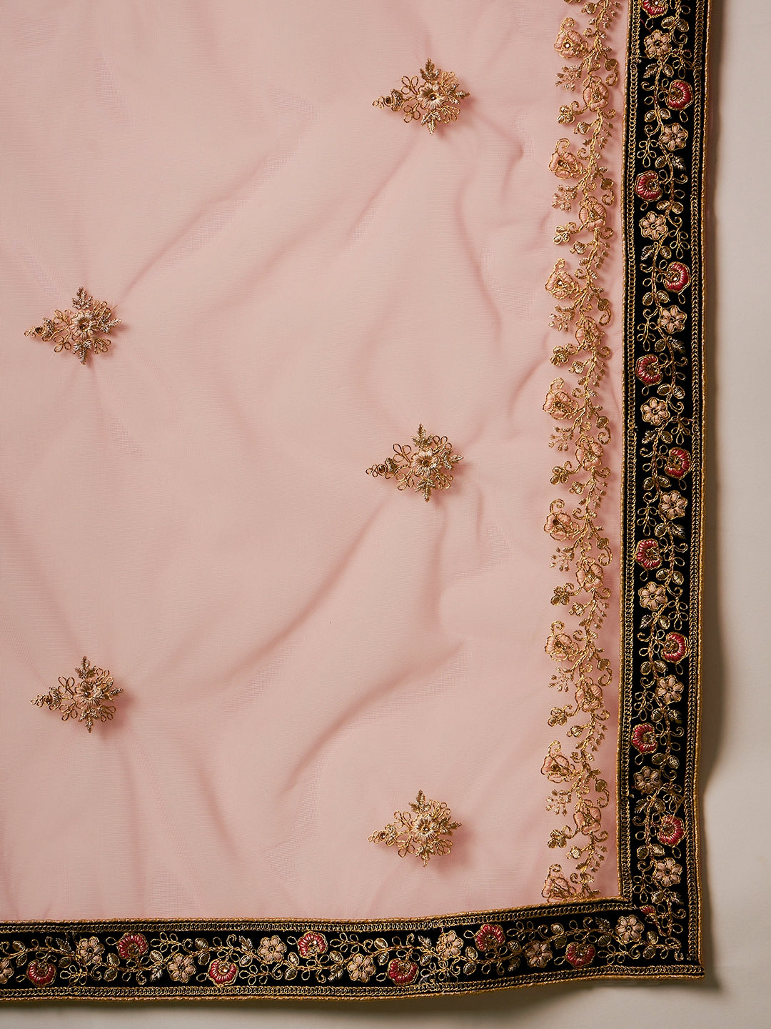 Fancy Heavy Zari Multi Embrodiery Lehenga