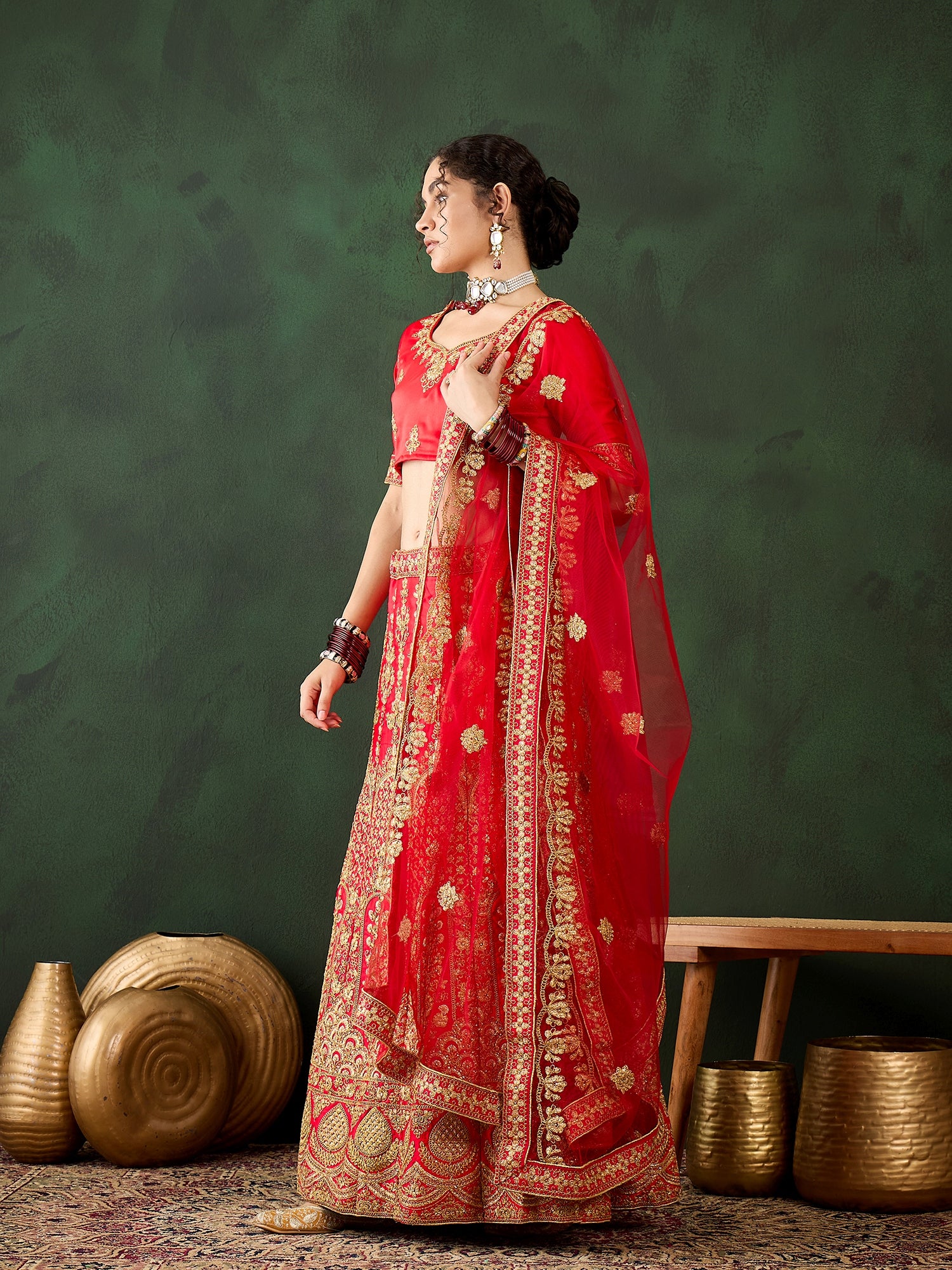 Meher-e-Rang Lehenga