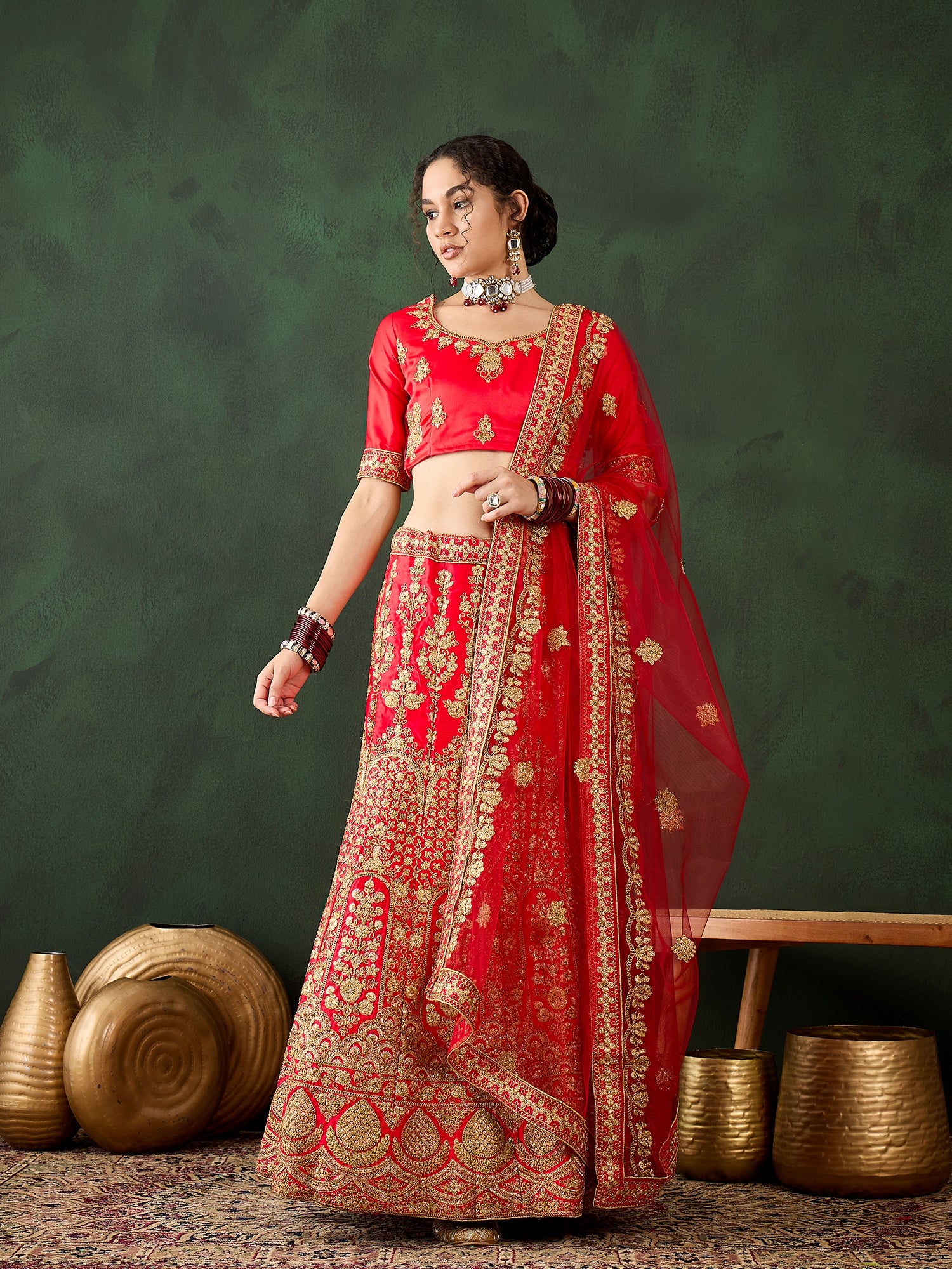 Meher-e-Rang Lehenga