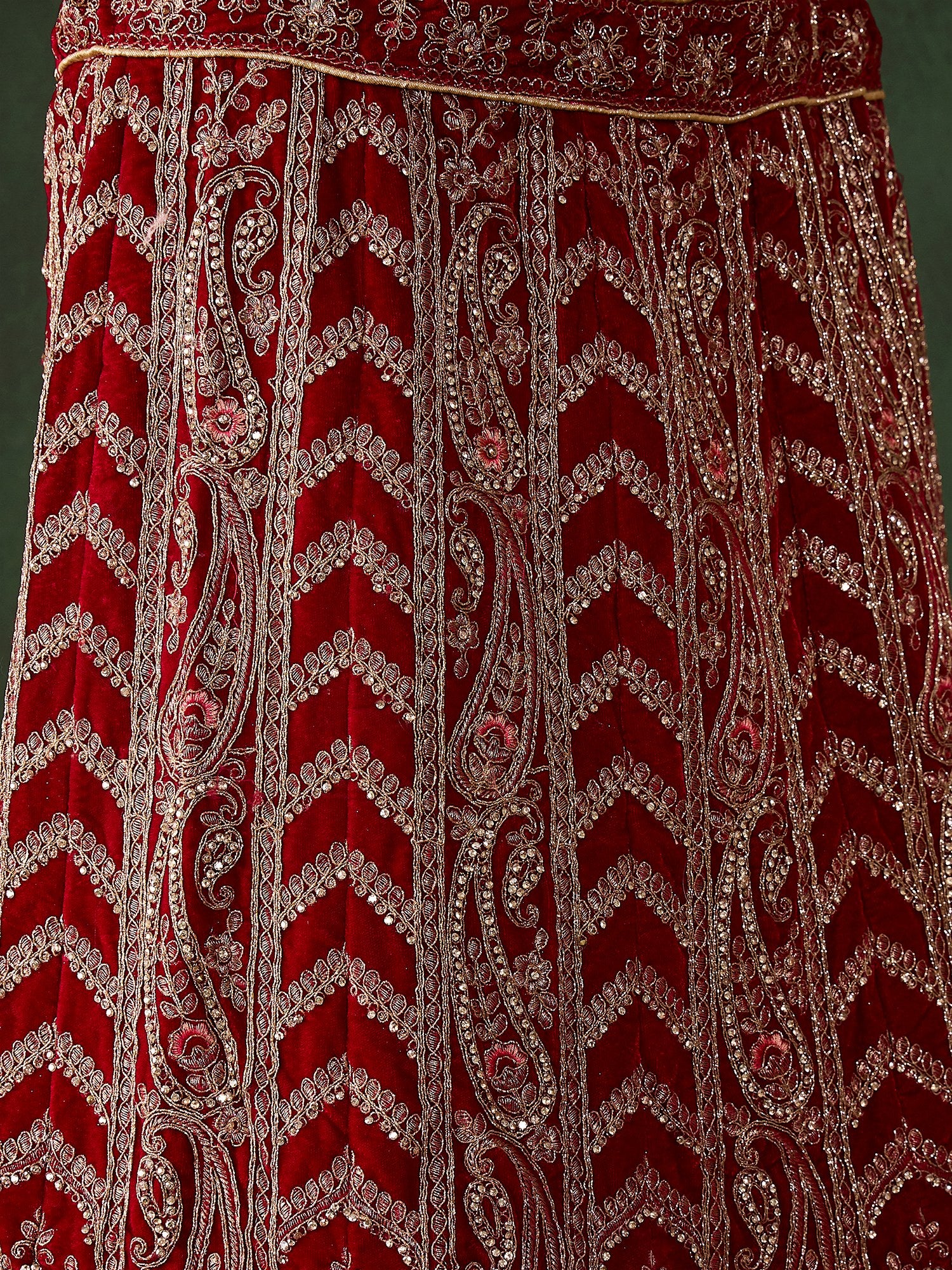 Gulnaar Zari Lehenga