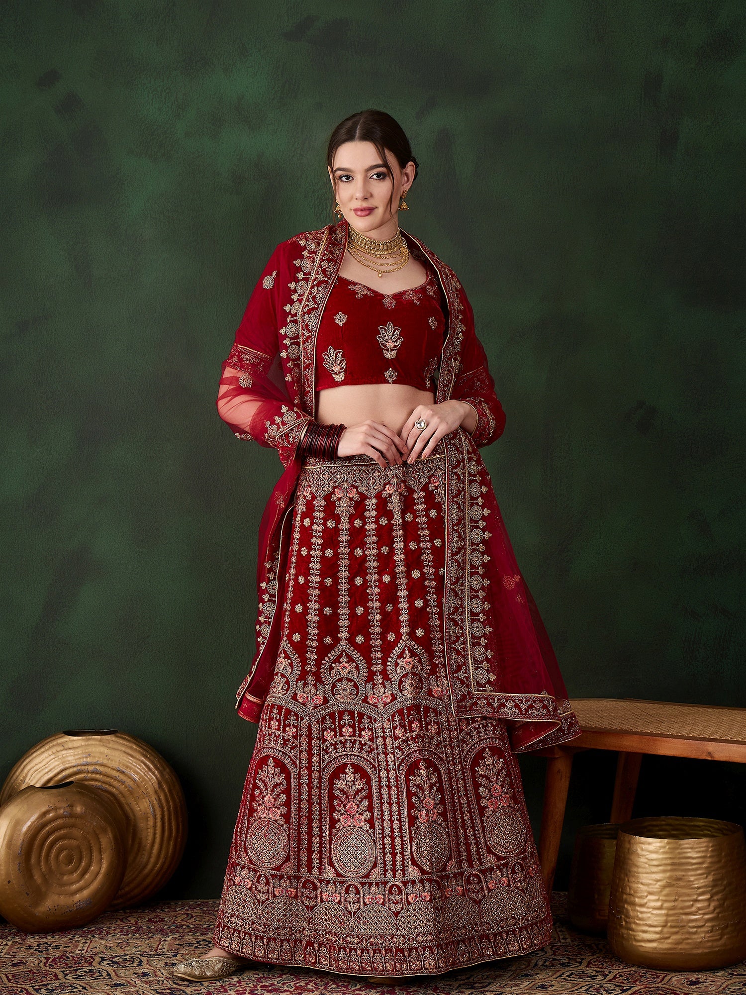 Preety Exquisitely Crafted Lehenga