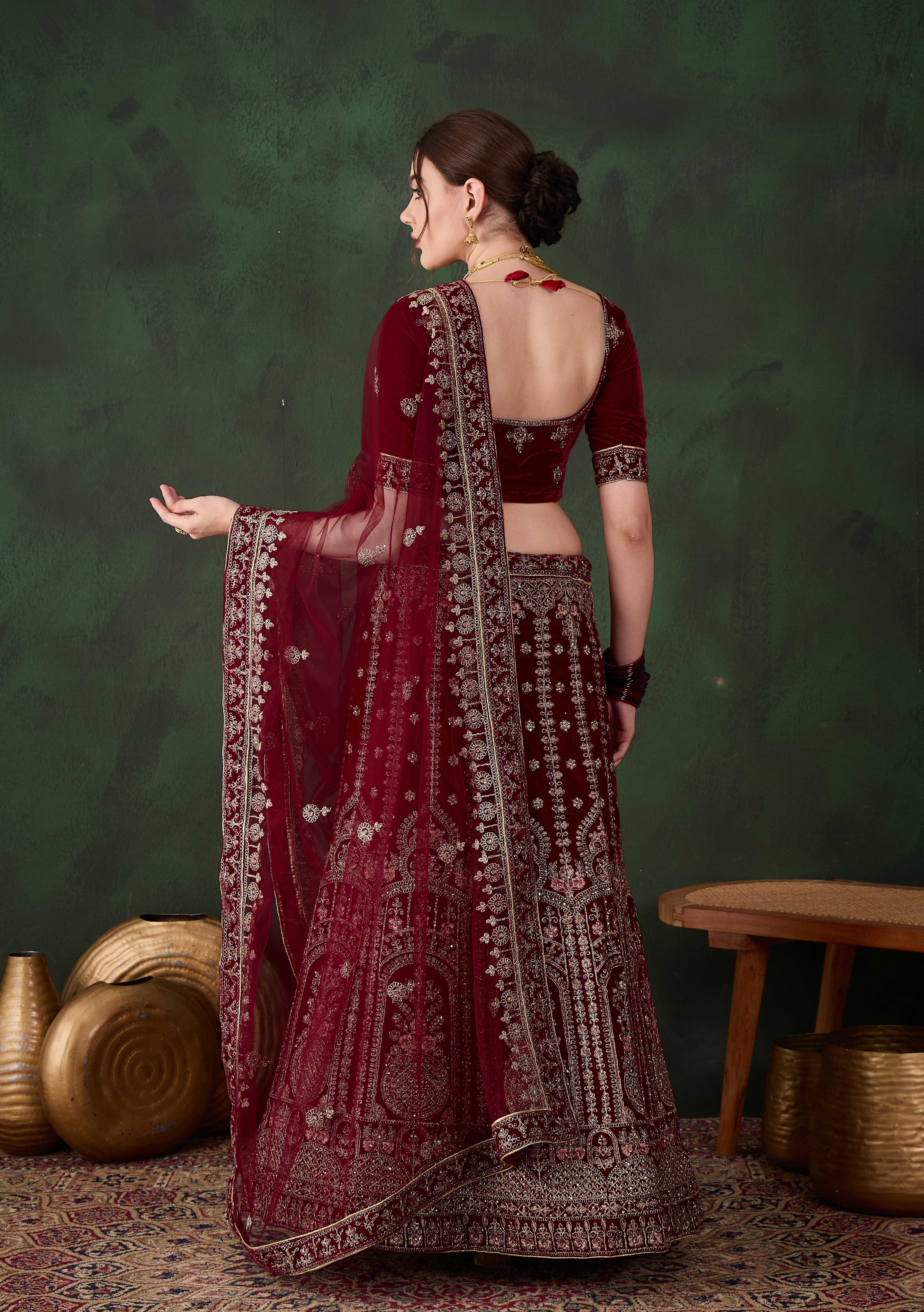 Lovely Exquisitely Crafted Lehenga