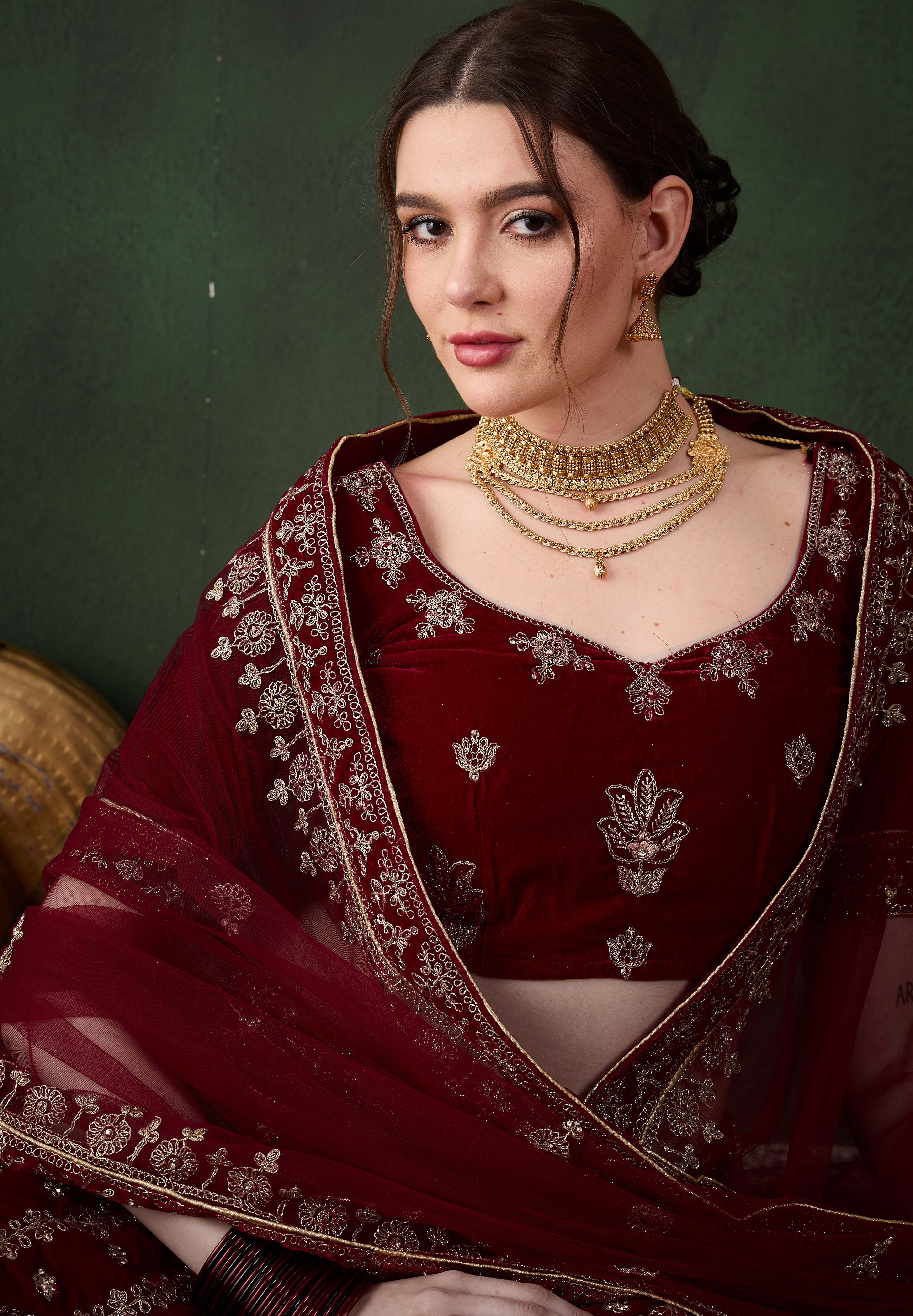 Lovely Exquisitely Crafted Lehenga